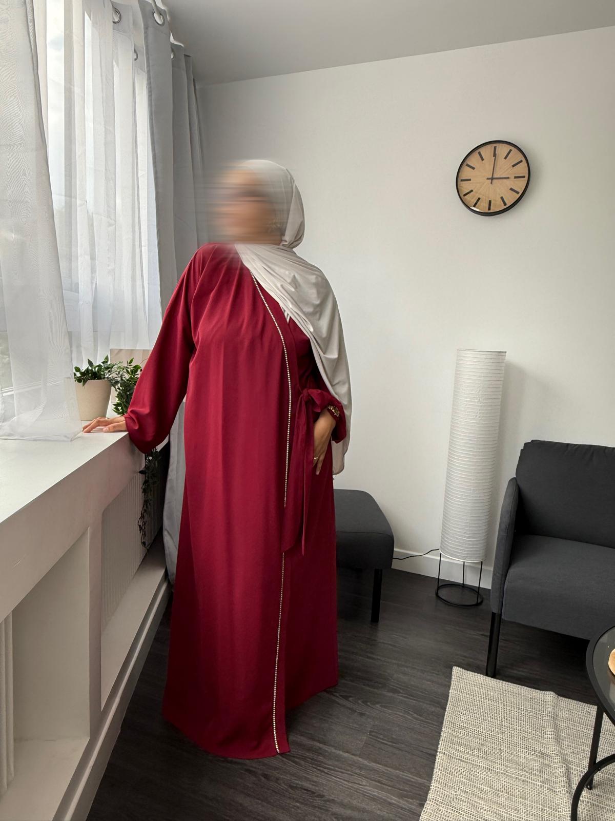 ROBE STRASS PORTEFEUILLE - ROUGE