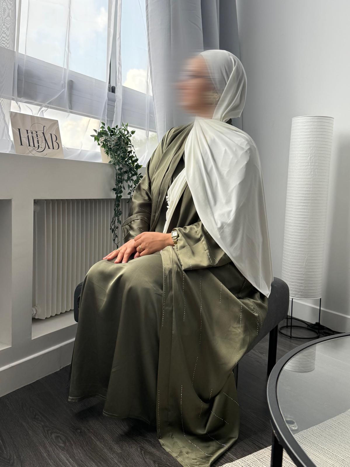 SET KIMONO - VERT KAKI