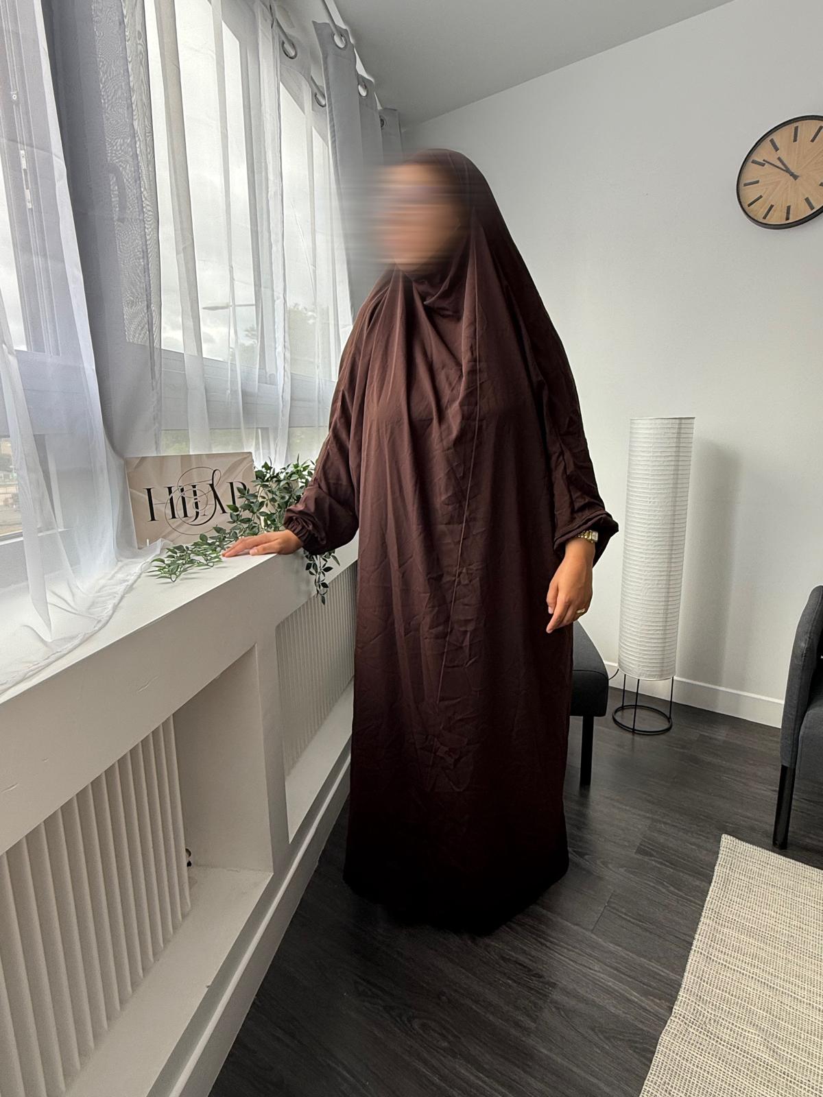 JILBEB SALMA - MARRON FONCÉ