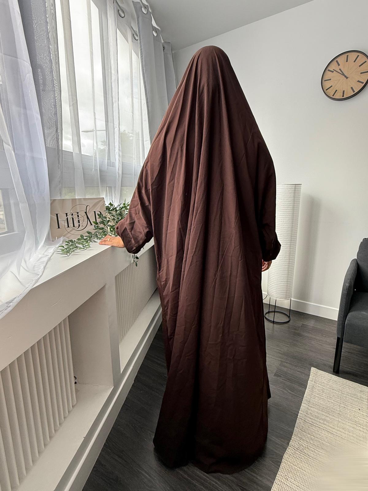 JILBEB SALMA - MARRON FONCÉ