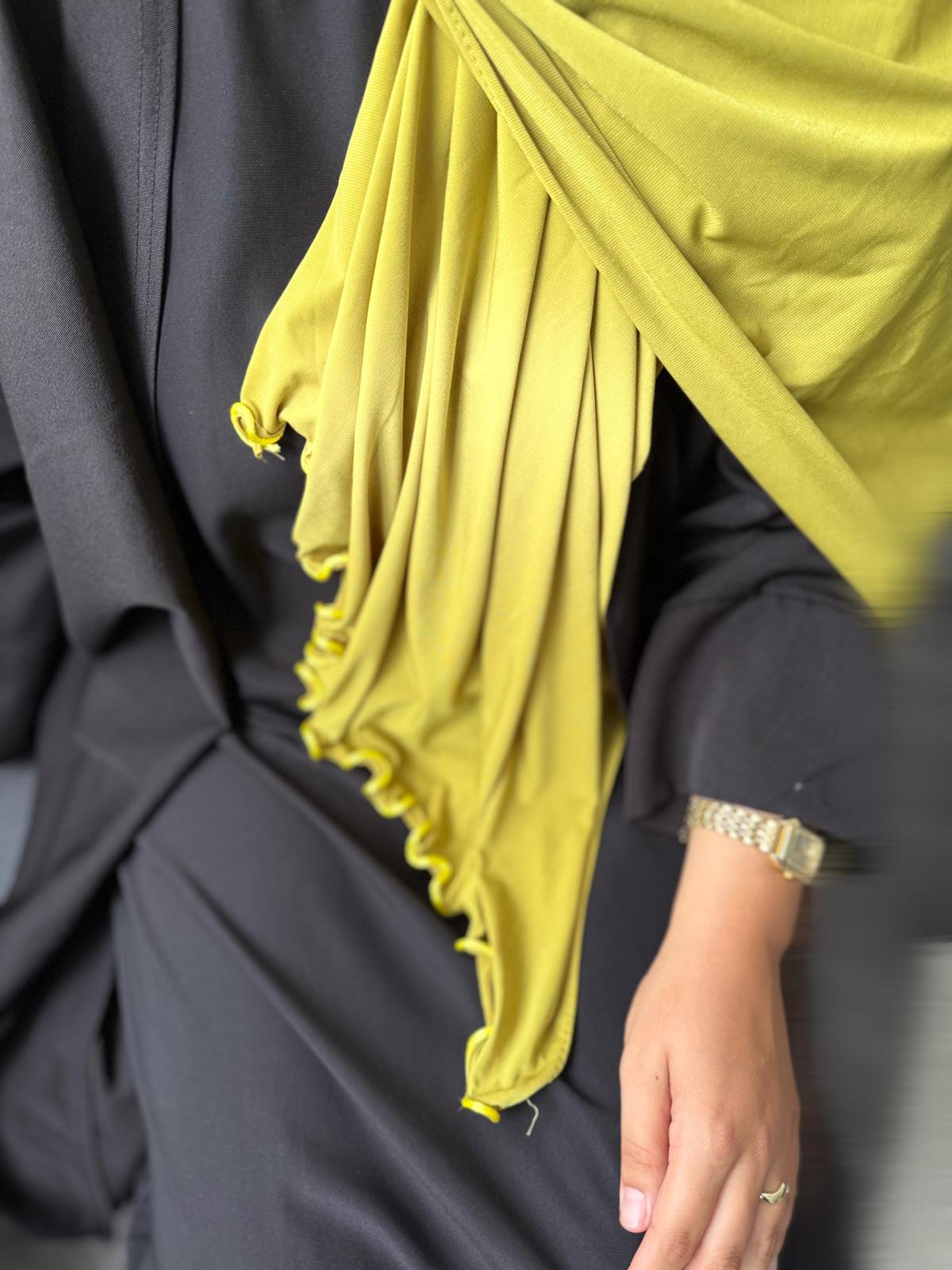 VOILE JERSEY PREMIUM FRISÉ ANAYA - PISTACHE