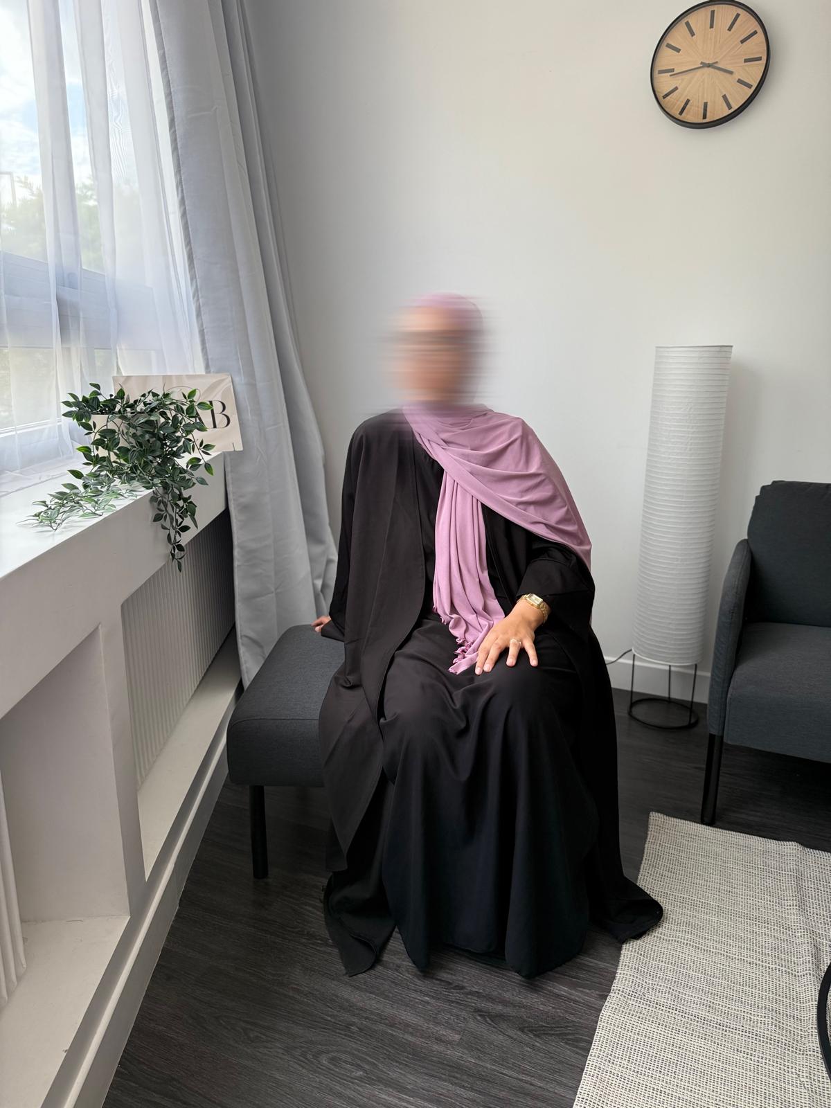 VOILE JERSEY PREMIUM FRISÉ TALIA - VIOLET