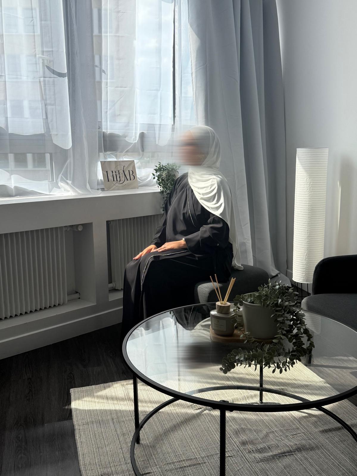 ROBE STRASS PORTEFEUILLE - NOIR