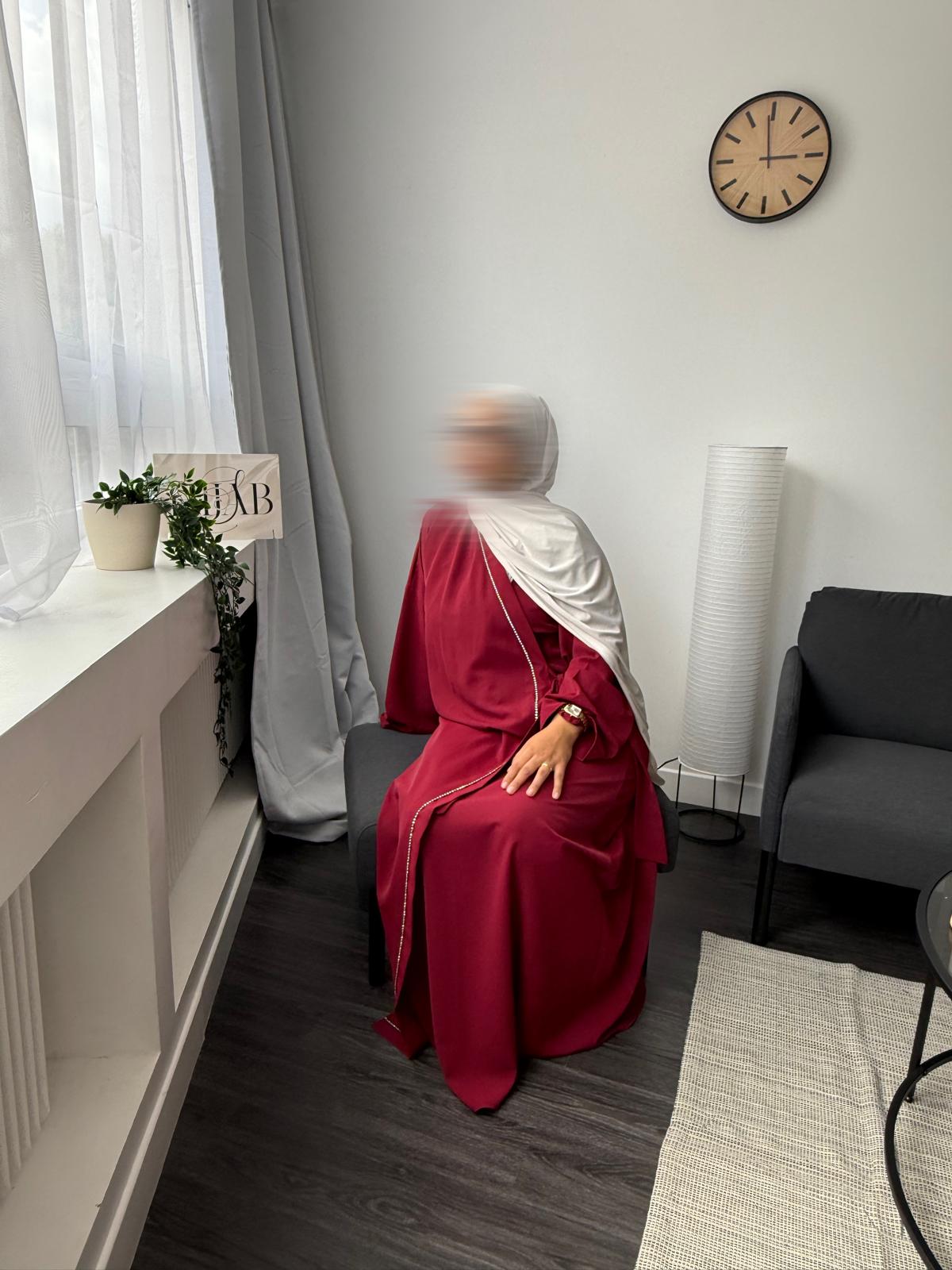 ROBE STRASS PORTEFEUILLE - ROUGE