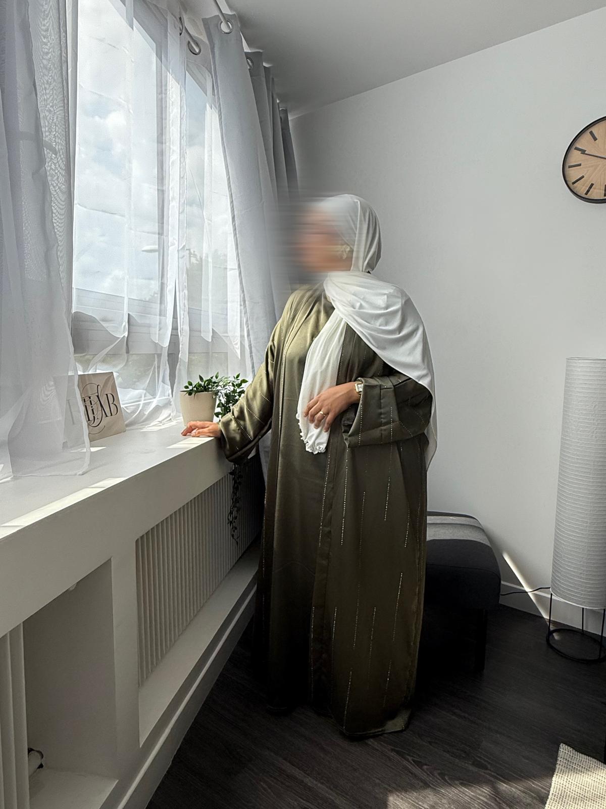 SET KIMONO - VERT KAKI