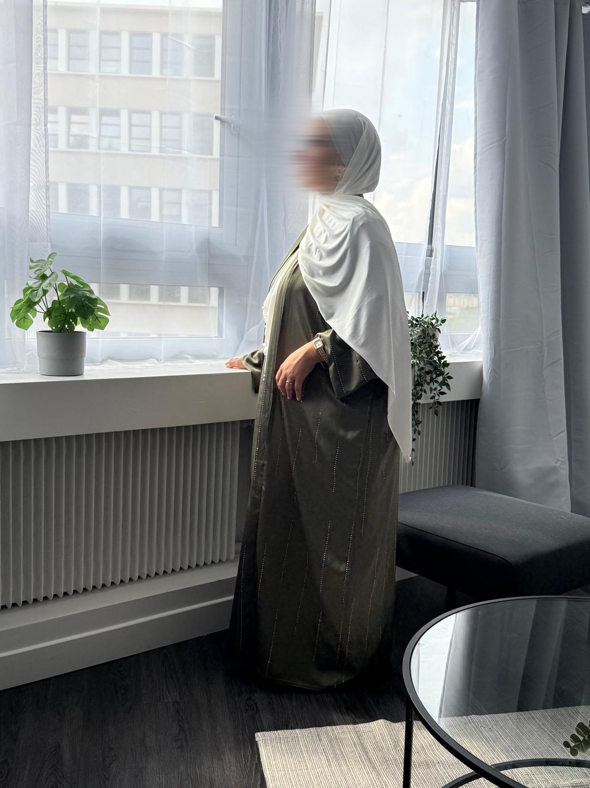 SET KIMONO - VERT KAKI